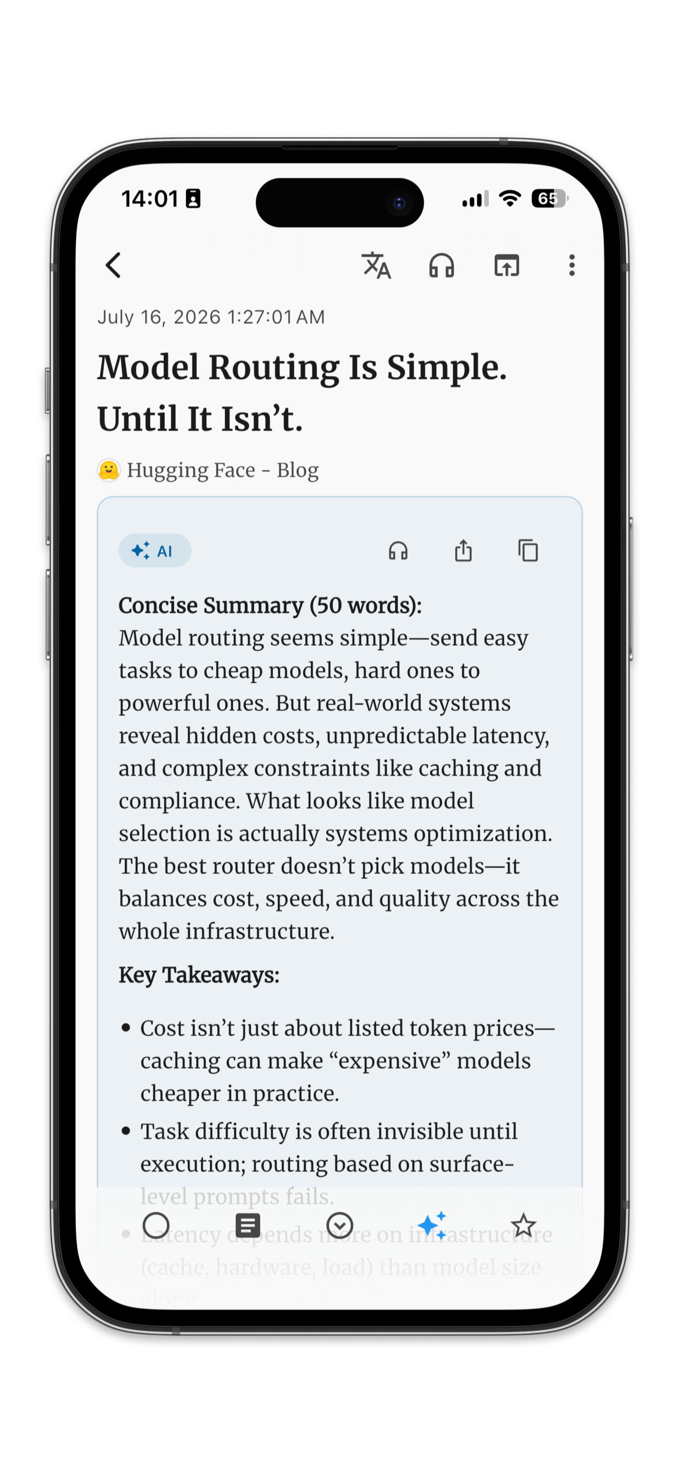 SmartRSS screenshot