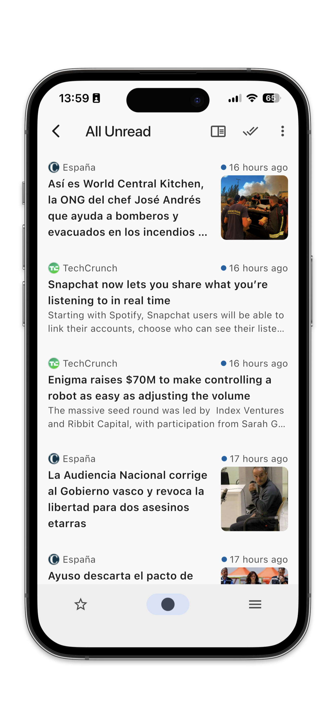 SmartRSS screenshot